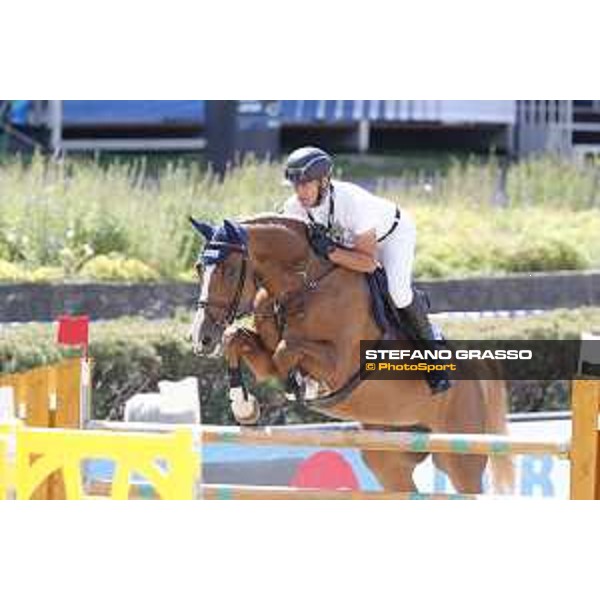 LGCT of Berlin - Class 1 - Holger Wulschner (GER) on Zuckersuess d\'Argilla - Berlin, Sommergarten, 27 July 2018 - ph.Stefano Grasso/LGCT