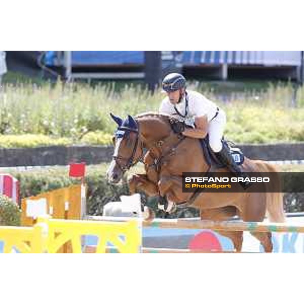 LGCT of Berlin - Class 1 - Holger Wulschner (GER) on Zuckersuess d\'Argilla - Berlin, Sommergarten, 27 July 2018 - ph.Stefano Grasso/LGCT