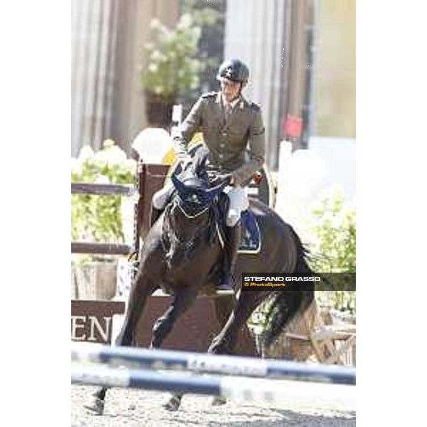 LGCT of Berlin - Class 1 - Alberto Zorzi (ITA) on Viceversa de la Roque - Berlin, Sommergarten, 27 July 2018 - ph.Stefano Grasso/LGCT