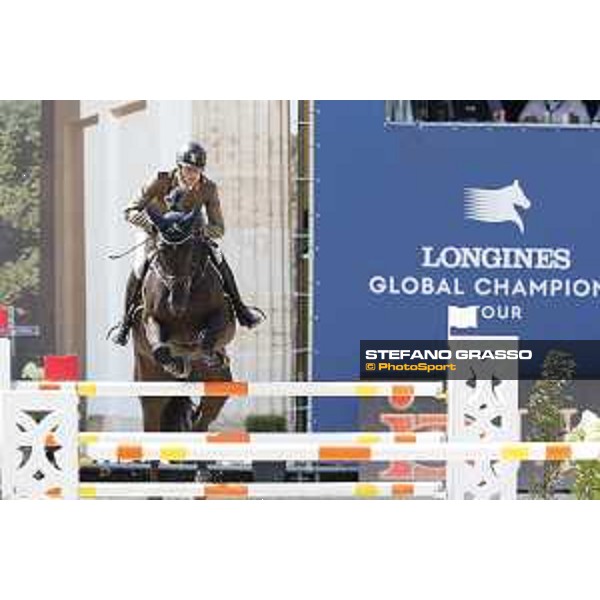 LGCT of Berlin - Class 1 - Alberto Zorzi (ITA) on Viceversa de la Roque - Berlin, Sommergarten, 27 July 2018 - ph.Stefano Grasso/LGCT