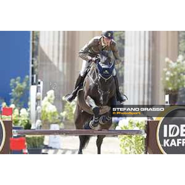 LGCT of Berlin - Class 1 - Alberto Zorzi (ITA) on Viceversa de la Roque - Berlin, Sommergarten, 27 July 2018 - ph.Stefano Grasso/LGCT