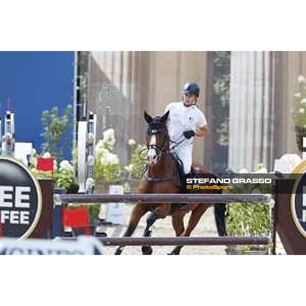 LGCT of Berlin - Class 1 - Markus Brinkmann on Pikeur Quick Fire - Berlin, Sommergarten, 27 July 2018 - ph.Stefano Grasso/LGCT