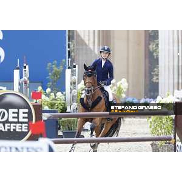 LGCT of Berlin - Class 1 - Lillie Keenan (USA) on Skyhorse - Berlin, Sommergarten, 27 July 2018 - ph.Stefano Grasso/LGCT