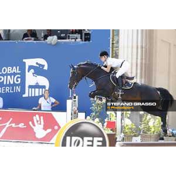 LGCT of Berlin - Class 1 - Edwina Tops-Alexander (AUS) on Cinsey - Berlin, Sommergarten, 27 July 2018 - ph.Stefano Grasso/LGCT