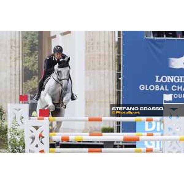 LGCT of Berlin - Class 1 - Emanuele Gaudiano on Caspar 232 - Berlin, Sommergarten, 27 July 2018 - ph.Stefano Grasso/LGCT