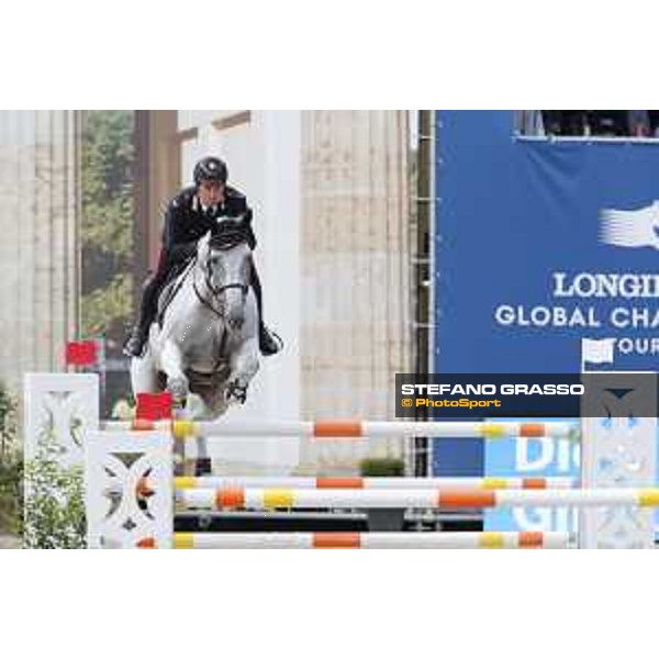 LGCT of Berlin - Class 1 - Emanuele Gaudiano on Caspar 232 - Berlin, Sommergarten, 27 July 2018 - ph.Stefano Grasso/LGCT
