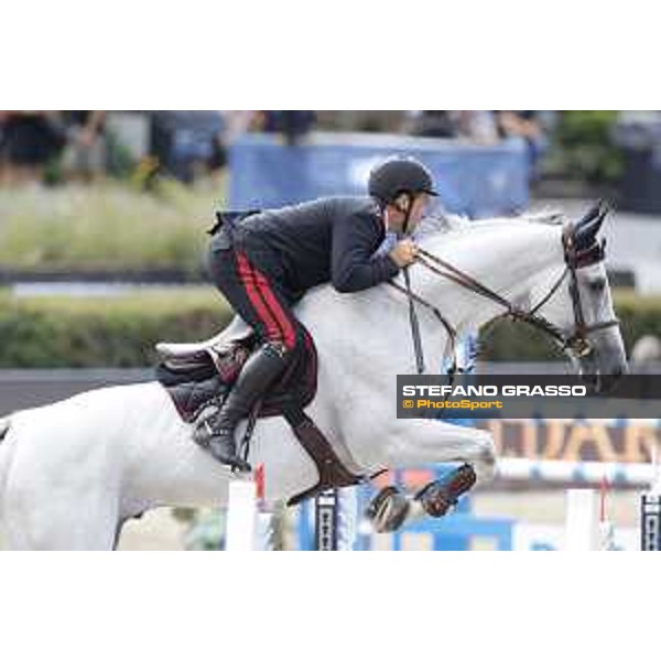 LGCT of Berlin - Class 1 - Emanuele Gaudiano on Caspar 232 - Berlin, Sommergarten, 27 July 2018 - ph.Stefano Grasso/LGCT