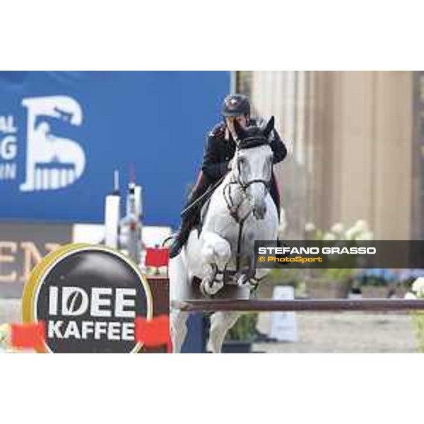LGCT of Berlin - Class 1 - Emanuele Gaudiano on Caspar 232 - Berlin, Sommergarten, 27 July 2018 - ph.Stefano Grasso/LGCT