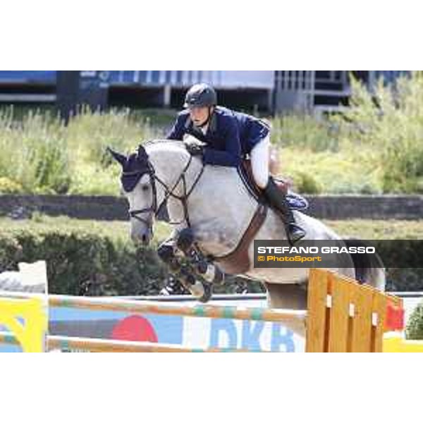 LGCT of Berlin - Class 1 - Martin Fuchs (SUI) on Chica B Z - Berlin, Sommergarten, 27 July 2018 - ph.Stefano Grasso/LGCT