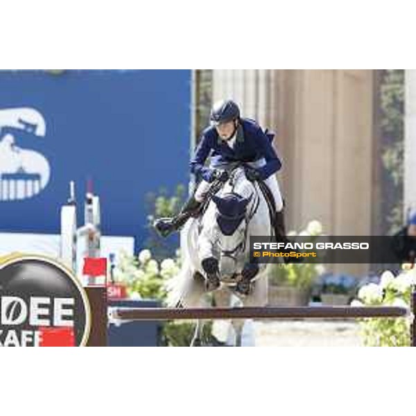 LGCT of Berlin - Class 1 - Martin Fuchs (SUI) on Chica B Z - Berlin, Sommergarten, 27 July 2018 - ph.Stefano Grasso/LGCT