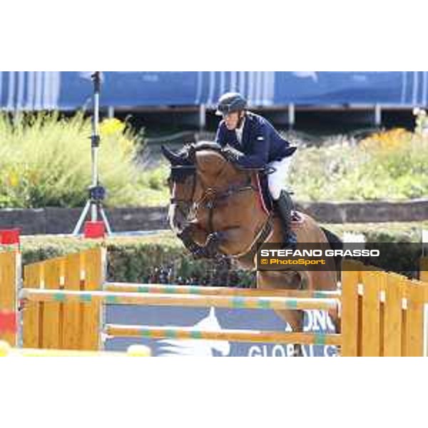 LGCT of Berlin - Class 1 - Cameron Hanley (IRL) on Theoreme du Desir - Berlin, Sommergarten, 27 July 2018 - ph.Stefano Grasso/LGCT
