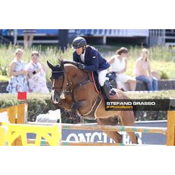 LGCT of Berlin - Class 1 - Cameron Hanley (IRL) on Theoreme du Desir - Berlin, Sommergarten, 27 July 2018 - ph.Stefano Grasso/LGCT