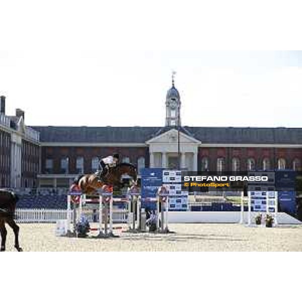LGCT of London - Warm up - Edwina Tops-Alexander on Veronese Team Joy - London, , 2 August 2018 - ph.Stefano Grasso/LGCT