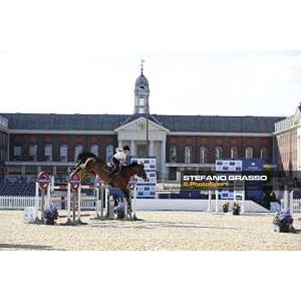 LGCT of London - Warm up - Edwina Tops-Alexander on Veronese Team Joy - London, , 2 August 2018 - ph.Stefano Grasso/LGCT