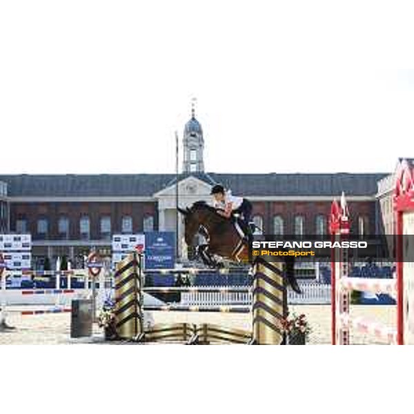 LGCT of London - Warm up - Athina Onassis on MHS Going Global - London, , 2 August 2018 - ph.Stefano Grasso/LGCT