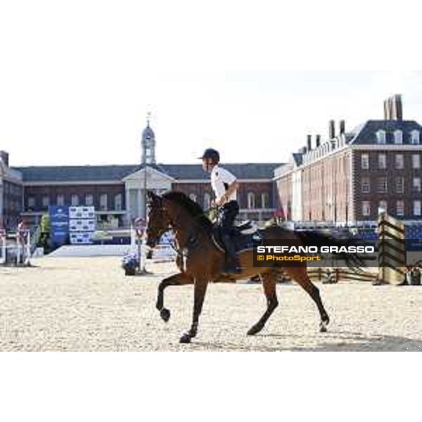 LGCT of London - Warm up - Scott Brash on Hello Mr President - London, , 2 August 2018 - ph.Stefano Grasso/LGCT