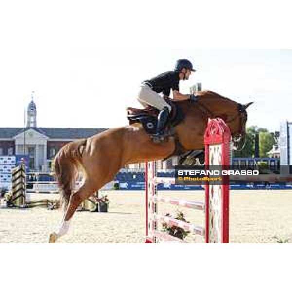 LGCT of London - Warm up - Simon Delestre on Chesall Zimequest - London, , 2 August 2018 - ph.Stefano Grasso/LGCT