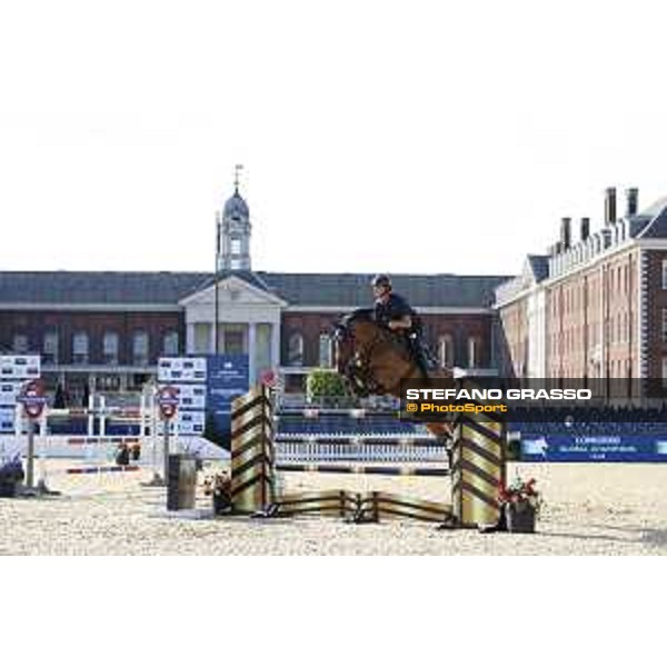 LGCT of London - Warm up - Ben Maher on Winning Good - London, , 2 August 2018 - ph.Stefano Grasso/LGCT