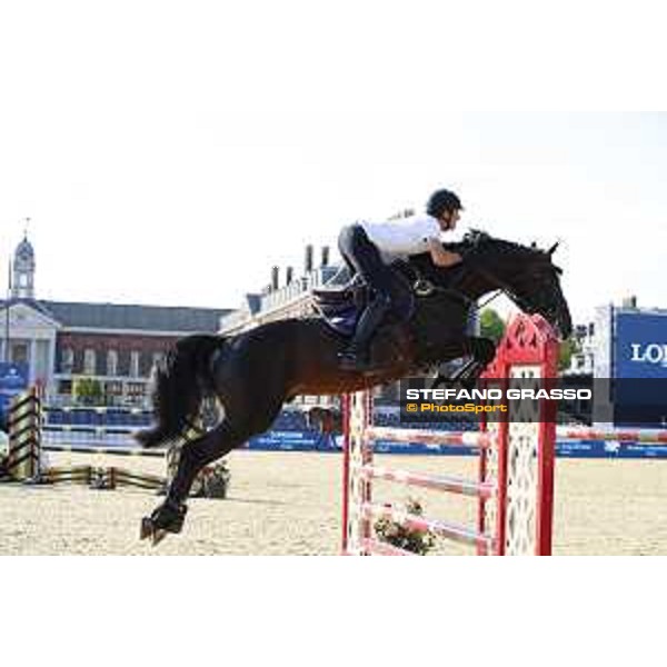 LGCT of London - Warm up - Nicola Philippaerts on H&M Chilli Willi - London, , 2 August 2018 - ph.Stefano Grasso/LGCT