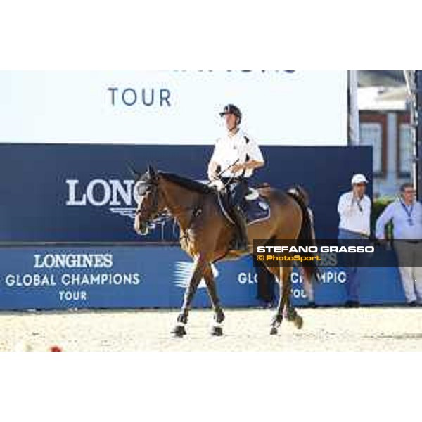 LGCT of London - Warm up - Scott Brash on Hello Mr President - London, , 2 August 2018 - ph.Stefano Grasso/LGCT