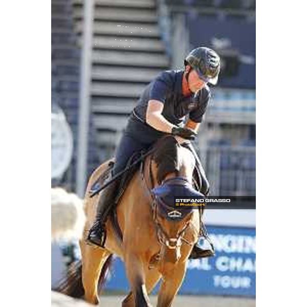 LGCT of London - Warm up - Ben Maher on Winning Good - London, , 2 August 2018 - ph.Stefano Grasso/LGCT