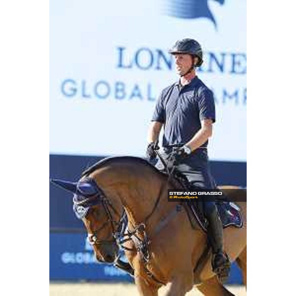LGCT of London - Warm up - Ben Maher on Winning Good - London, , 2 August 2018 - ph.Stefano Grasso/LGCT