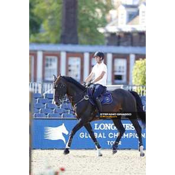 LGCT of London - Warm up - Nicola Philippaerts on H&M Chilli Willi - London, , 2 August 2018 - ph.Stefano Grasso/LGCT