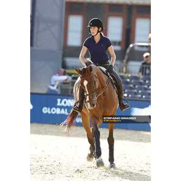LGCT of London - Warm up - Jessica Springsteen on RMF Swinni du Parc - London, , 2 August 2018 - ph.Stefano Grasso/LGCT