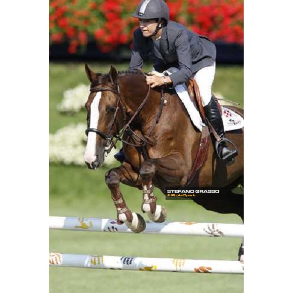 Laura Krauth jumps on Billy Bianca and wins the Prix nr. 4 - Tamoil San Patrignano, 19th july 2008 ph. Stefano Grasso