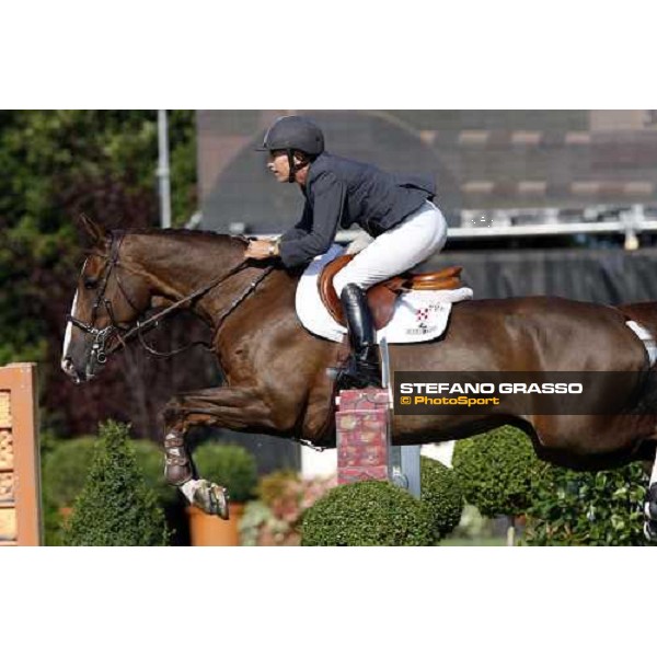 Laura Krauth jumps on Billy Bianca and wins the Prix nr. 4 - Tamoil San Patrignano, 19th july 2008 ph. Stefano Grasso