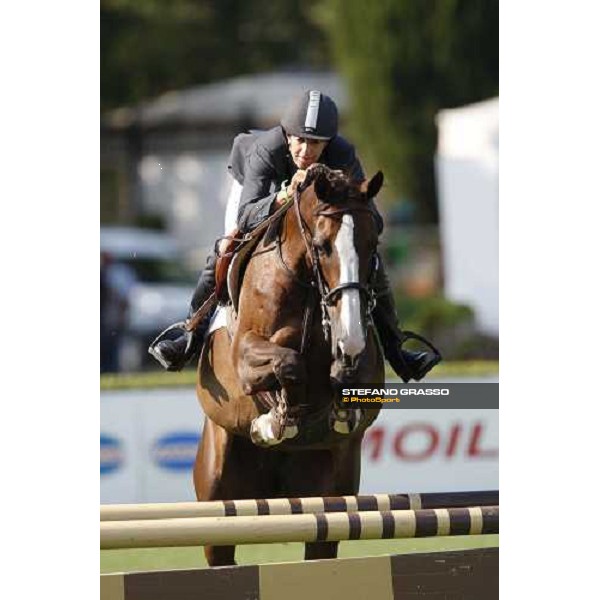 Laura Krauth jumps on Billy Bianca and wins the Prix nr. 4 - Tamoil San Patrignano, 19th july 2008 ph. Stefano Grasso