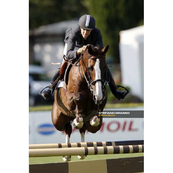 Laura Krauth jumps on Billy Bianca and wins the Prix nr. 4 - Tamoil San Patrignano, 19th july 2008 ph. Stefano Grasso