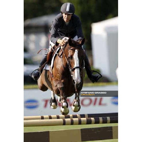 Laura Krauth jumps on Billy Bianca and wins the Prix nr. 4 - Tamoil San Patrignano, 19th july 2008 ph. Stefano Grasso