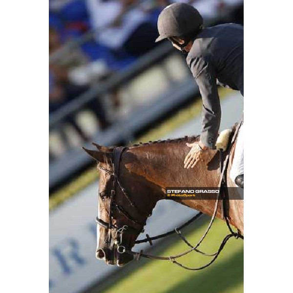 Laura Krauth winner on Billy Bianca afterr winning the Prix nr. 4 - Tamoil San Patrignano, 19th july 2008 ph. Stefano Grasso