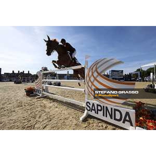 LGCT of London - Grand Prix - Sheikh Ali Al Thani (QAT) on Sirocco - London, Royal Hospital Chelsea, 4 August 2018 - ph.Stefano Grasso/LGCT