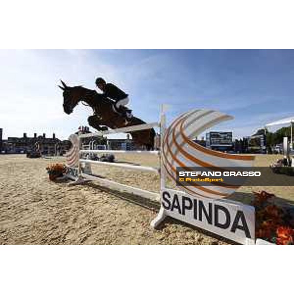 LGCT of London - Grand Prix - Geir Gulliksen (NOR) on Exit of Ice Z - London, Royal Hospital Chelsea, 4 August 2018 - ph.Stefano Grasso/LGCT