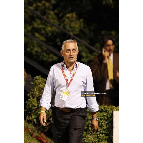 Carlo Bozzo press officier during the winning ceremony of Prix. nr. 6 - Fiera di Milano San Patrignano, 19th july 2008 ph. Stefano Grasso