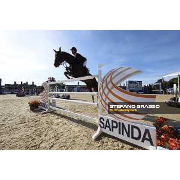 LGCT of London - Grand Prix - Maurice Tebbel (GER) on Don Diarado - London, Royal Hospital Chelsea, 4 August 2018 - ph.Stefano Grasso/LGCT