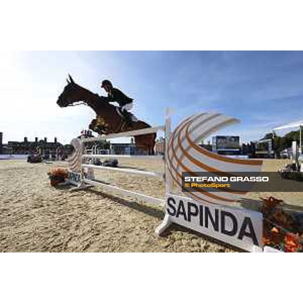 LGCT of London - Grand Prix - Shane Breen (IRL)on Ipswich van de Wolfsakker - London, Royal Hospital Chelsea, 4 August 2018 - ph.Stefano Grasso/LGCT