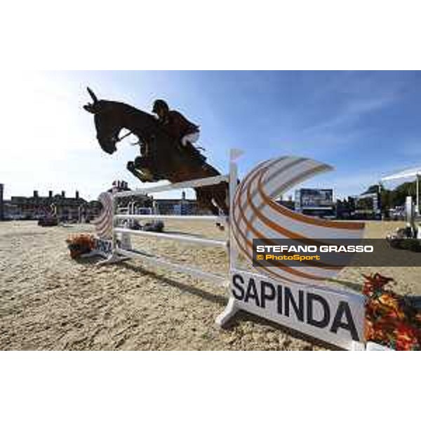 LGCT of London - Grand Prix - Bassem Hassan Mohammed (QAT) on Gunder - London, Royal Hospital Chelsea, 4 August 2018 - ph.Stefano Grasso/LGCT