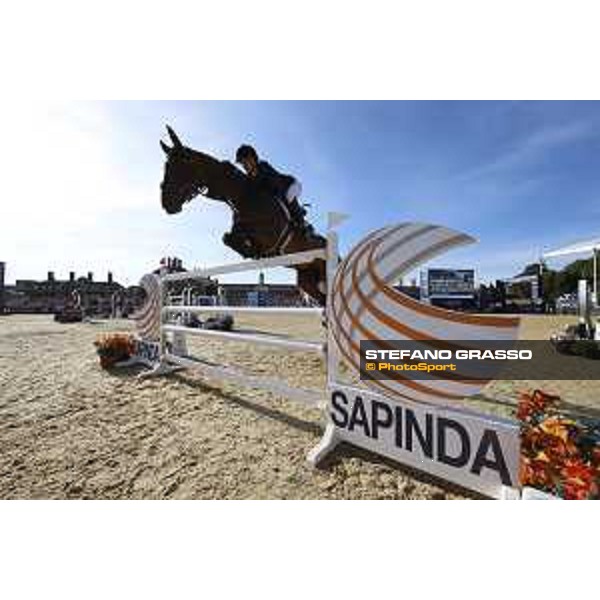 LGCT of London - Grand Prix - Athina Onassis (GRE) on MHS Going Global - London, Royal Hospital Chelsea, 4 August 2018 - ph.Stefano Grasso/LGCT