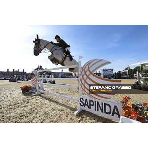 LGCT of London - Grand Prix - Shane Sweetnam (IRL) on Indra van de Oude Heihoef - London, Royal Hospital Chelsea, 4 August 2018 - ph.Stefano Grasso/LGCT