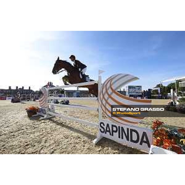 LGCT of London - Grand Prix - Emil Hallundbaek (DEN) on Chalisco - London, Royal Hospital Chelsea, 4 August 2018 - ph.Stefano Grasso/LGCT