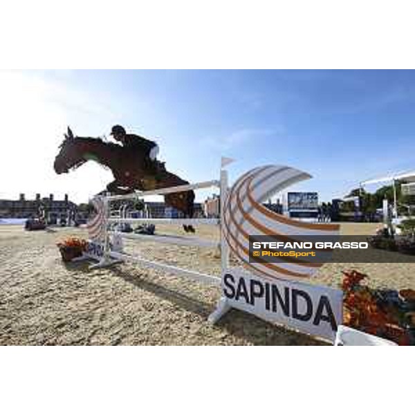 LGCT of London - Grand Prix - Eduardo Alvarez Aznar (ESP) on Rokfeller de Pleville Bois Margot - London, Royal Hospital Chelsea, 4 August 2018 - ph.Stefano Grasso/LGCT
