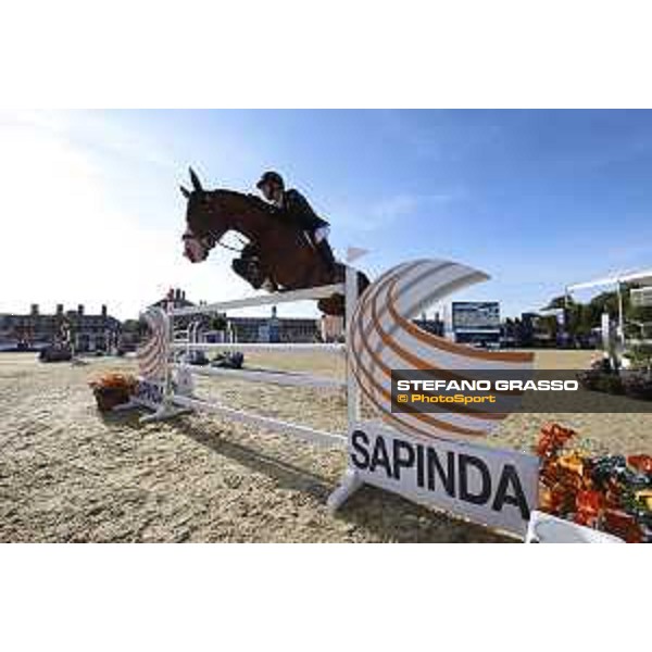 LGCT of London - Grand Prix - William Whitaker on Utamaro d Ecaussines - London, Royal Hospital Chelsea, 4 August 2018 - ph.Stefano Grasso/LGCT