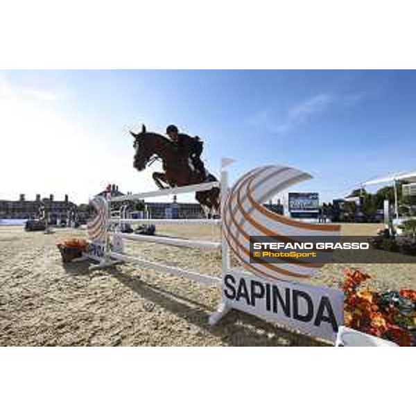 LGCT of London - Grand Prix - Lorenzo de Luca (ITA) on Halifax van het Kluizebos - London, Royal Hospital Chelsea, 4 August 2018 - ph.Stefano Grasso/LGCT