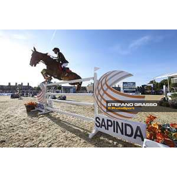 LGCT of London - Grand Prix - Simon Delestre (FRA) on Hermes Ryan - London, Royal Hospital Chelsea, 4 August 2018 - ph.Stefano Grasso/LGCT
