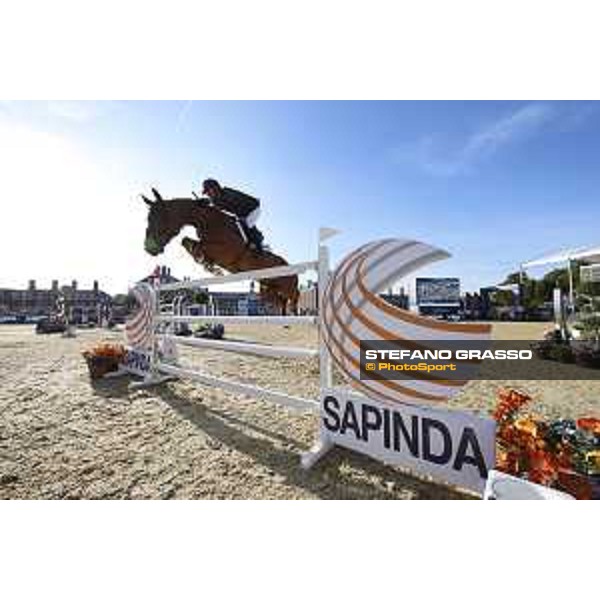 LGCT of London - Grand Prix - Eric Lamaze (CAN) on Chacco Kid - London, Royal Hospital Chelsea, 4 August 2018 - ph.Stefano Grasso/LGCT