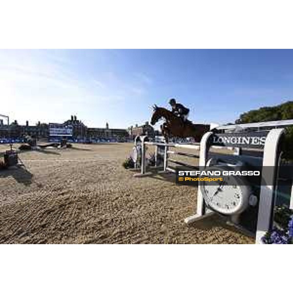 LGCT of London - Grand Prix - Ben Maher (GBR) on Explosion W - London, Royal Hospital Chelsea, 4 August 2018 - ph.Stefano Grasso/LGCT