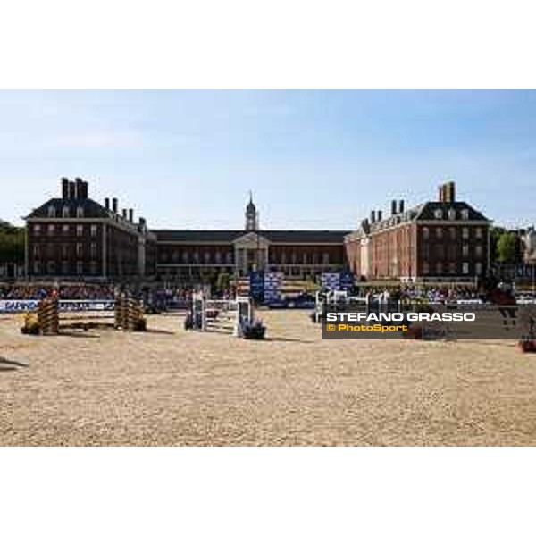 LGCT of London - Grand Prix - Alexandra Thornton (GBR) on HHS Figero - London, Royal Hospital Chelsea, 4 August 2018 - ph.Stefano Grasso/LGCT